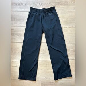 Nike Small Dri-Fit black thermal fleece lined straight leg